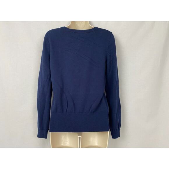 WHBM Cashmere Blend Sweater Womens Small Cheers Bling Holiday Christmas Party - Picture 5 of 16